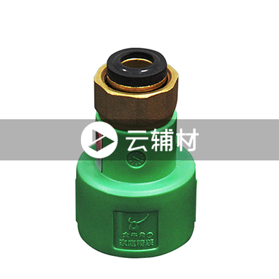 沃盾 热水器接头20*1/2（绿色）金